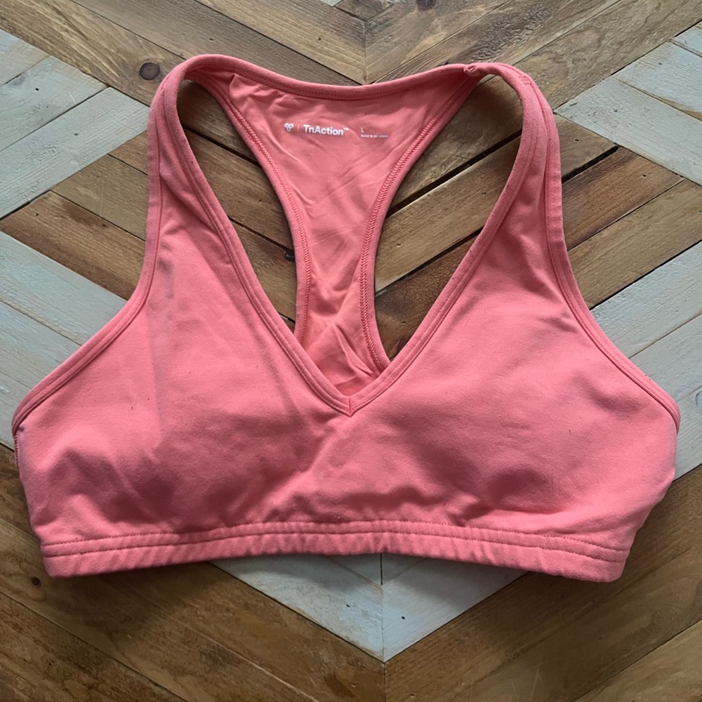 Bright Pink TNA Sports Bra Size Large